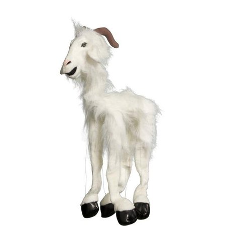 SUNNY TOYS Sunny Toys WB991A 38 In. Four-Leg Large Marionette Goat - White WB991A